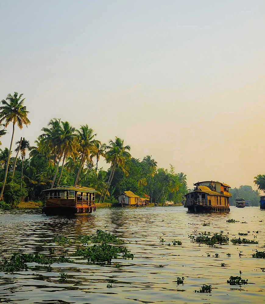 Group travel van rental Kerala